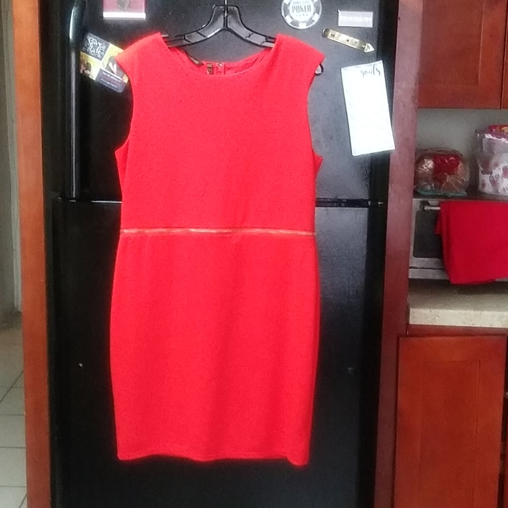Kardashian Kollection Orange Dress